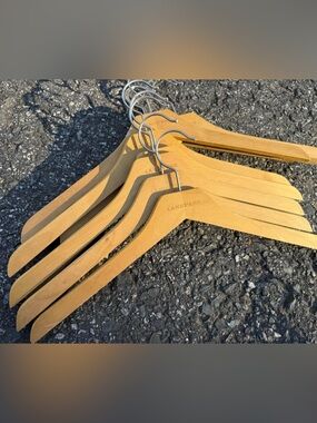 New wooden lands end hangers